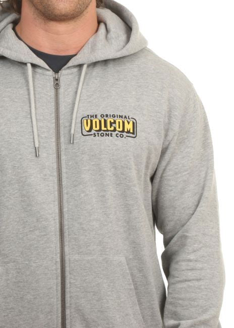 Volcom - Watanite Zip Fleece | Heather Grey -  - Married to the Sea Surf Shop - 