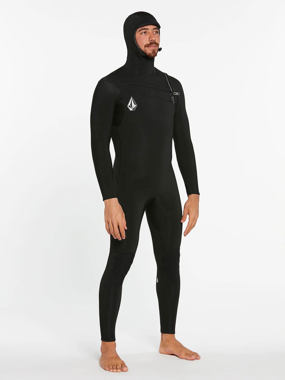 Volcom - Modulator 5/4/3 Hooded C/Z Wetsuit | Black -  - Married to the Sea Surf Shop - 