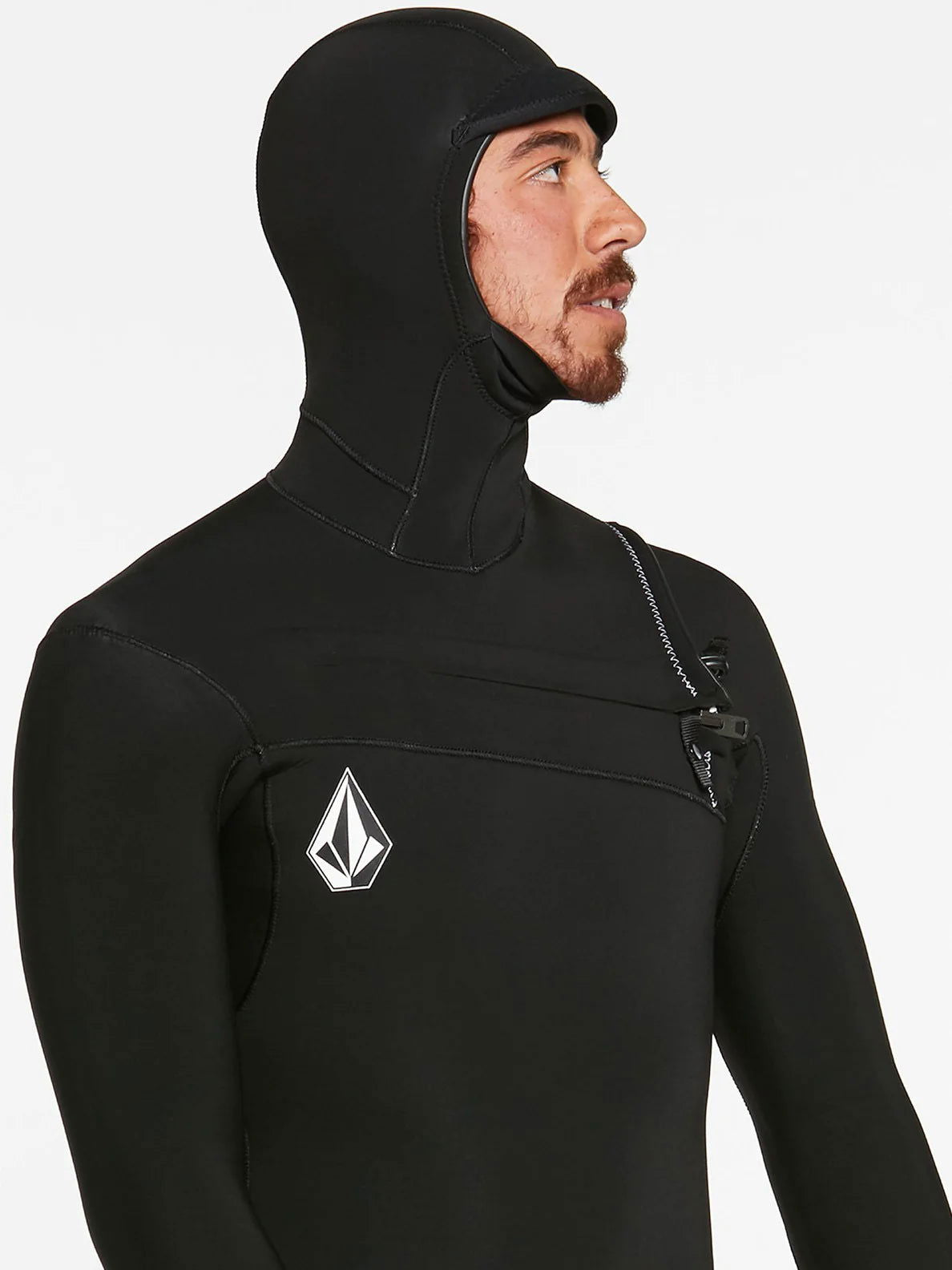 Volcom - Modulator 5/4/3 Hooded C/Z Wetsuit | Black -  - Married to the Sea Surf Shop - 