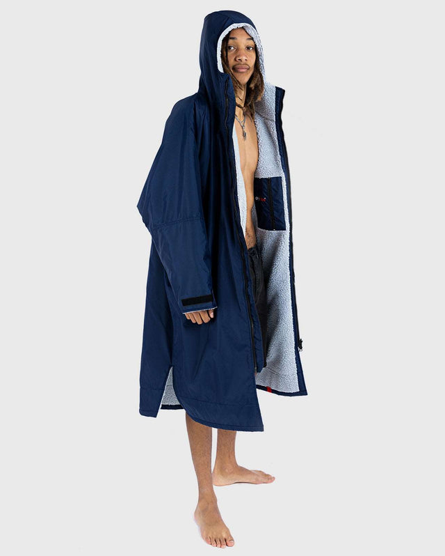 Dryrobe Advance - Navy/Grey | Long Sleeve